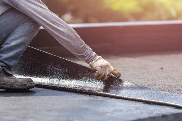 Professional Waterproofing technician working in West Chester, PA